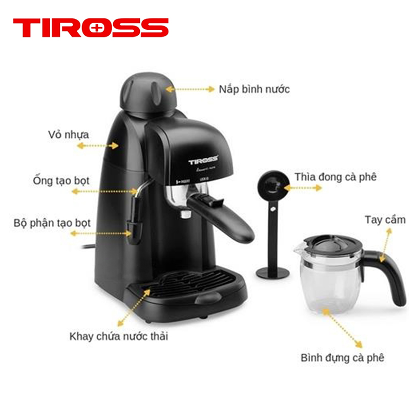 Máy pha cà phê Espresso Tiross TS620