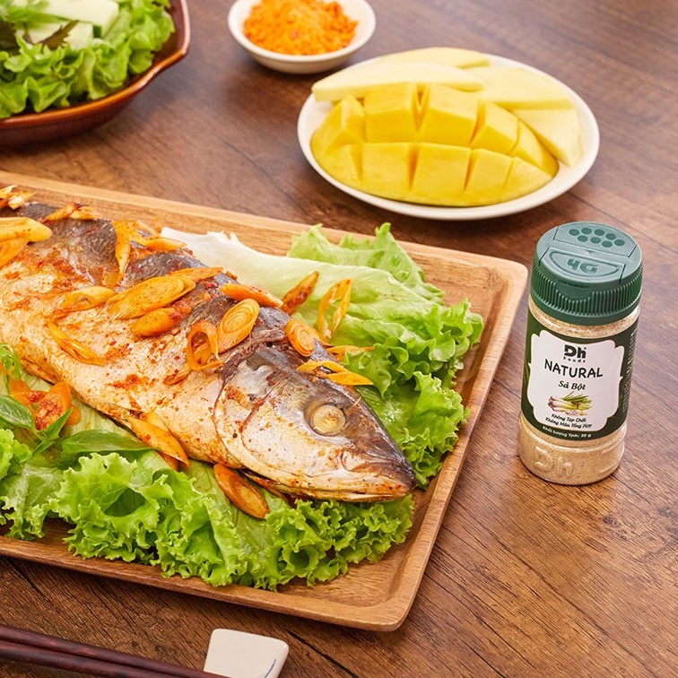 Hũ Natural Sả bột (30G) - Thương hiệu DH Foods