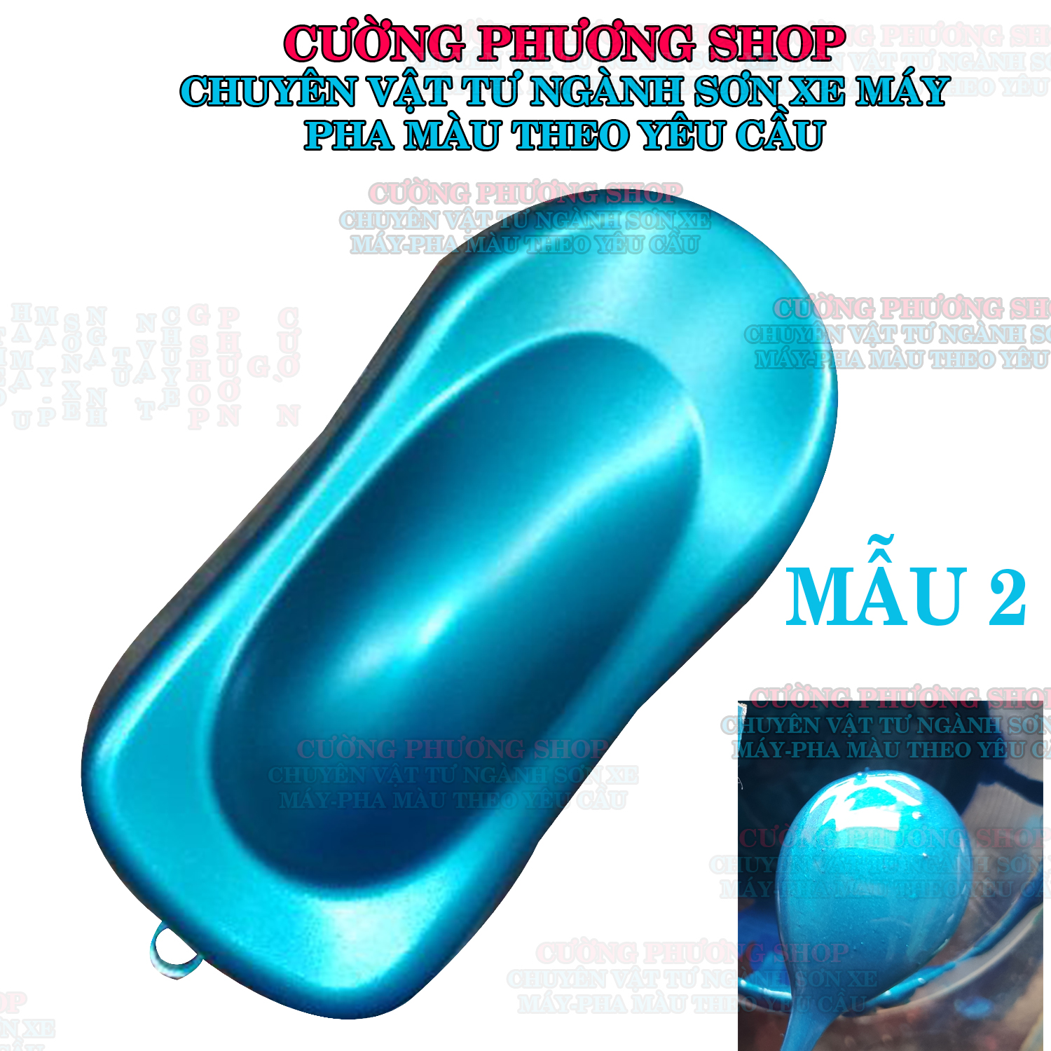 Sơn màu xanh lục bảo