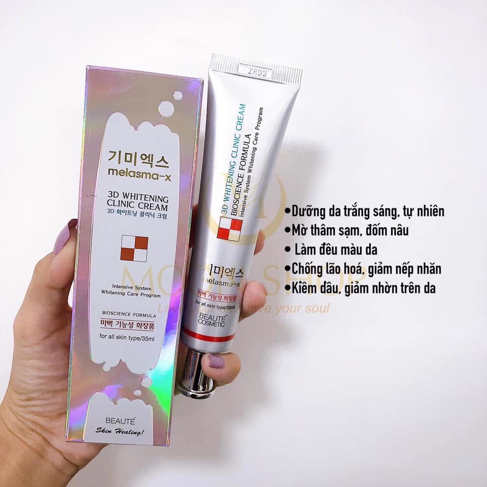 Kem tr.ị nám 3D Melasma - 3W Clinic hàn quốc