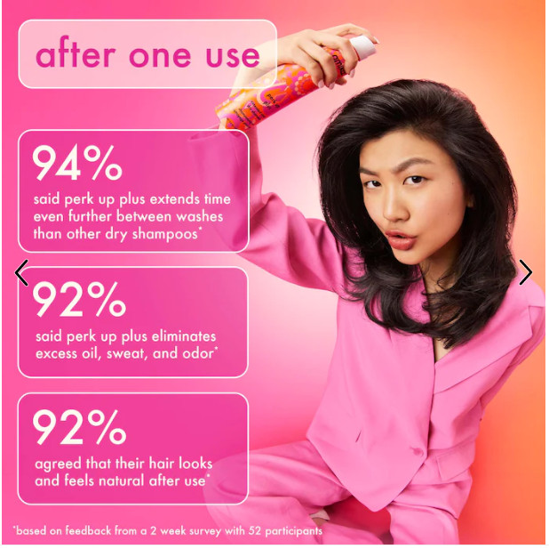 DẦU GỘI KHÔ AMIKA PERK UP PLUS DRY SHAMPOO - CHAI 28ML - MINISIZE