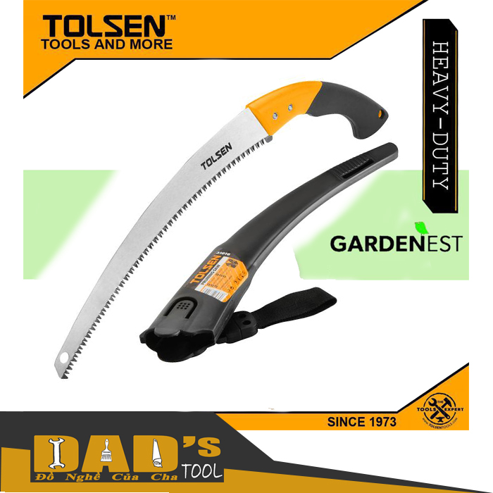 CƯA SỨA CONG CÓ VỎ 350MM - TOLSEN 31016