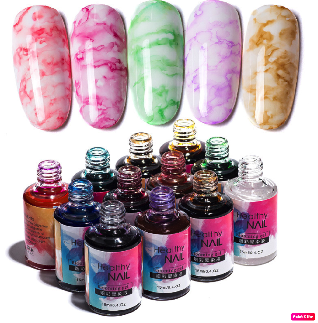 Cồn Loang Vẽ Móng Vân Đá Healthy Nail 15ml