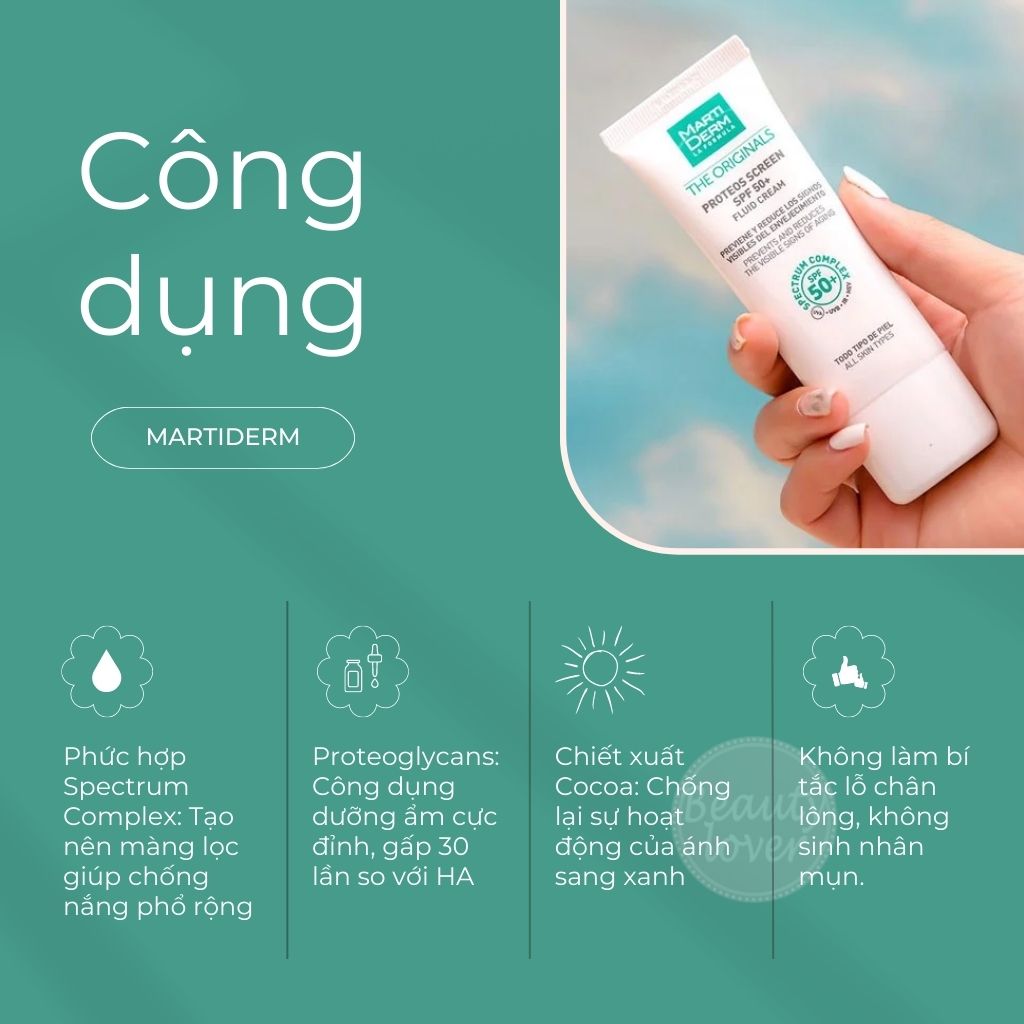 Kem chống nắng Martiderm size mini 2ml – Beauty Lover