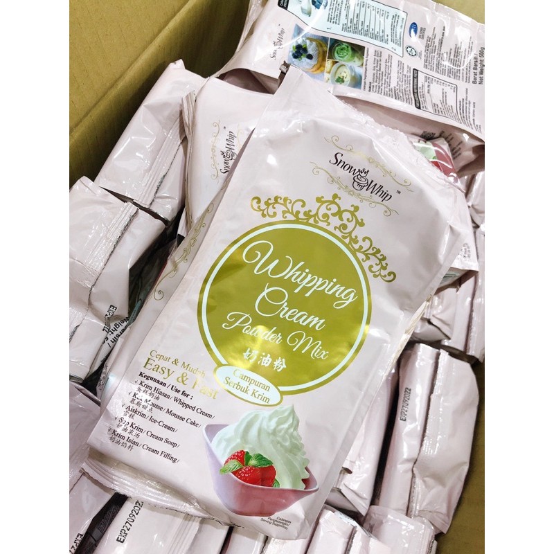 BỘP WHIPPING CREAM 500G Snow whip