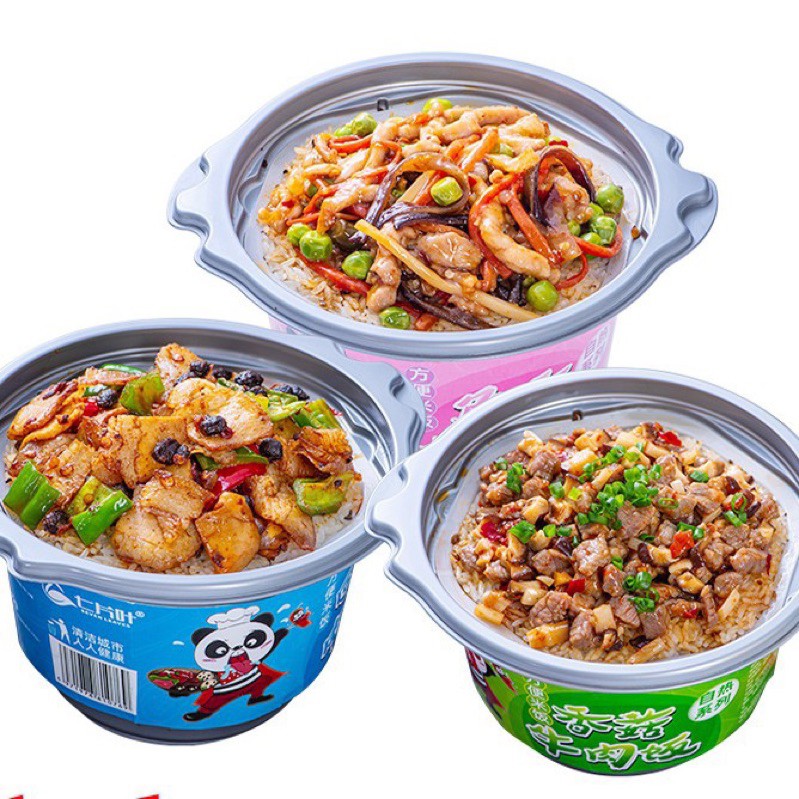 Cơm tự sôi chú gấu 4 vị