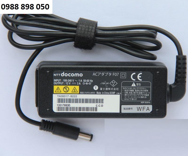 ADAPTER 12V 3A NTT DOCOMO / Nhật Bản