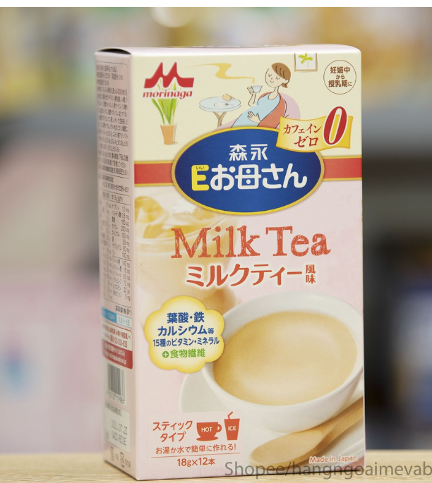 [HÀNG NHẬT] Sữa bầu MORINAGA nội địa Nhật - VỊ TRÀ SỮA