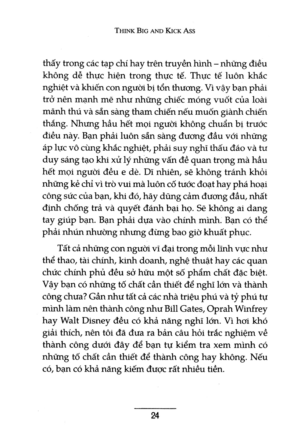 Nghĩ lớn để thành công (Donald J. Trump)