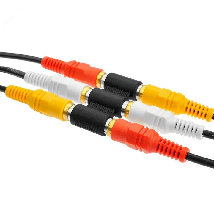 Đầu nối AV 2 ra 2 Jack nối AV hoa sen 2 ra 2