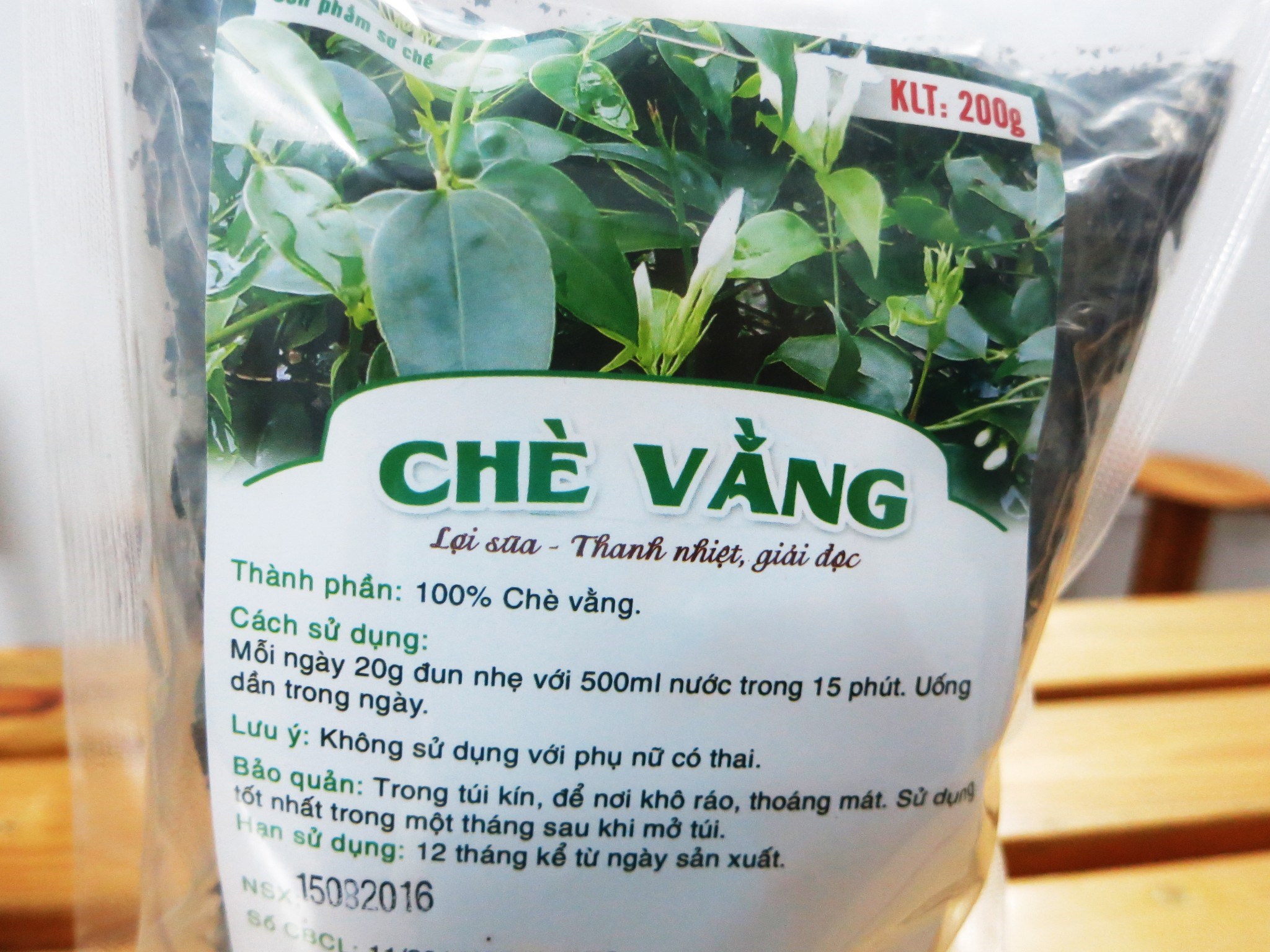 Chè Vằng (0,5kg), khô sạch thơm, tiện dụng, pha trà