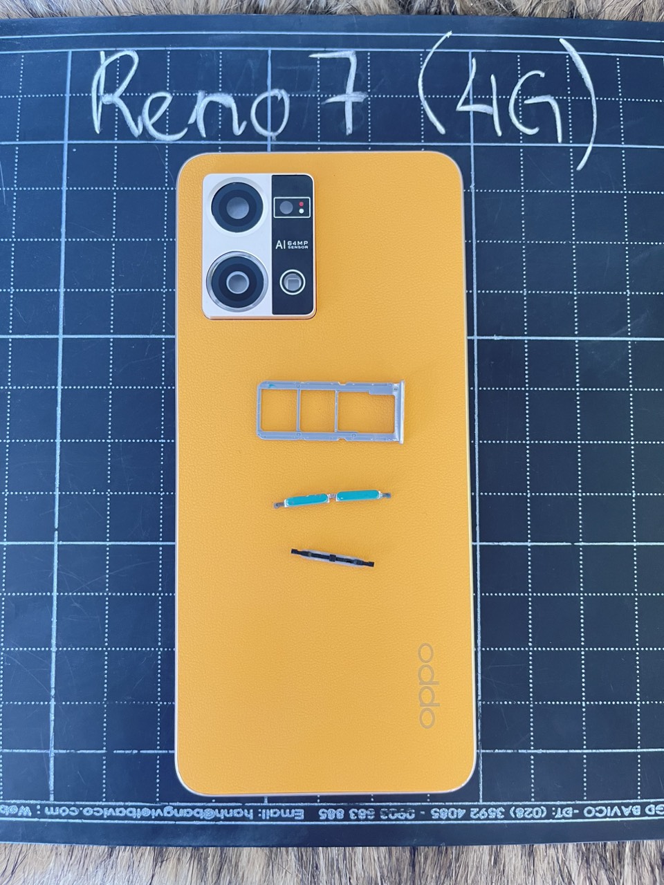 Bộ vỏ thay thế Oppo Reno 7 (4g)