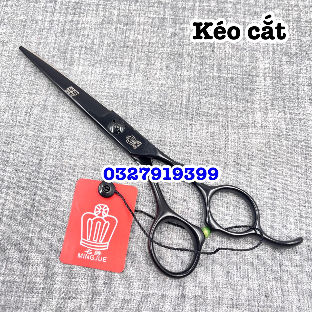 Kéo cắt tóc cao cấp siêu bén kl35 - kéo vương miện 6.0