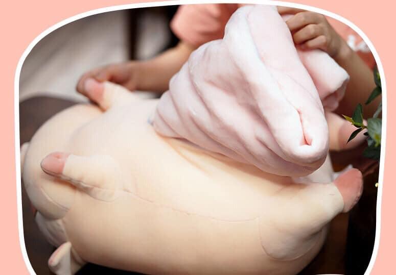 Chăn gối 2in1 hình heo