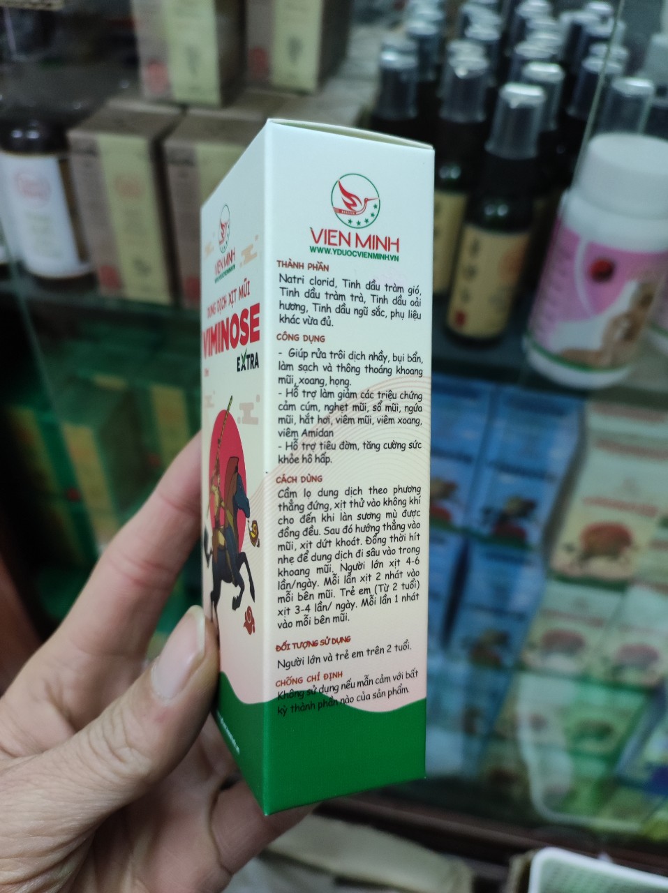 VIMINOSE Extra dung dịch xịt mũi 15ml