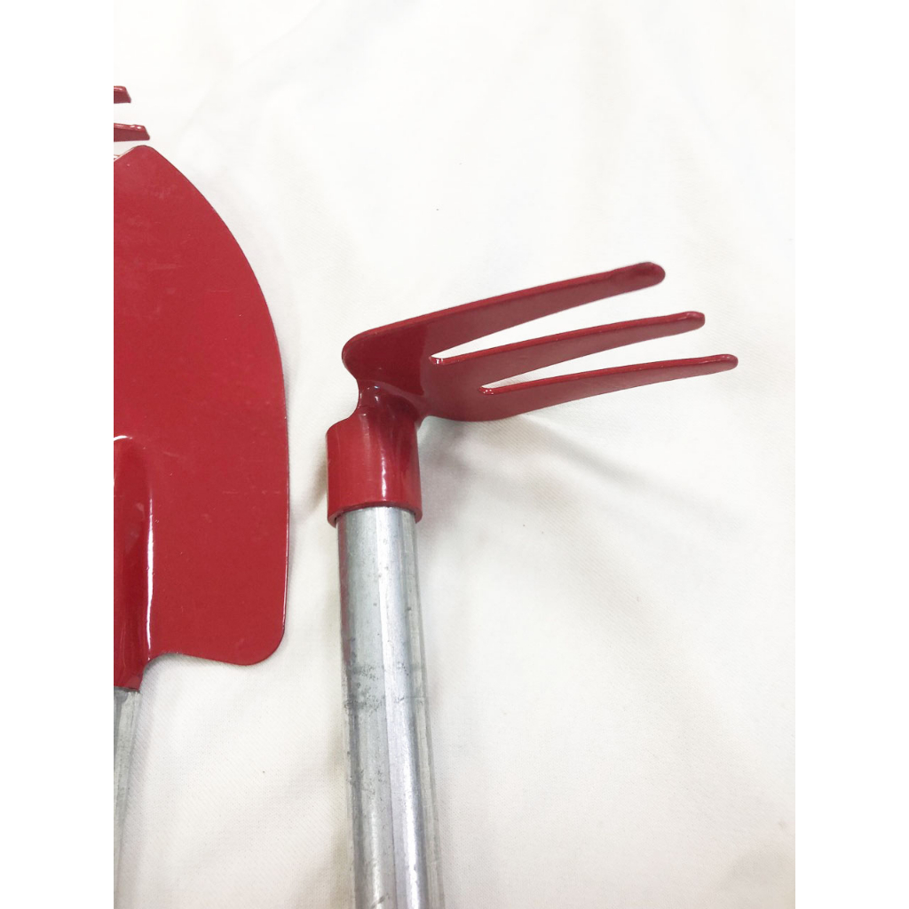 Bộ dụng cụ làm vườn 3 món (Cuốc, xẻng, cào) loại dài