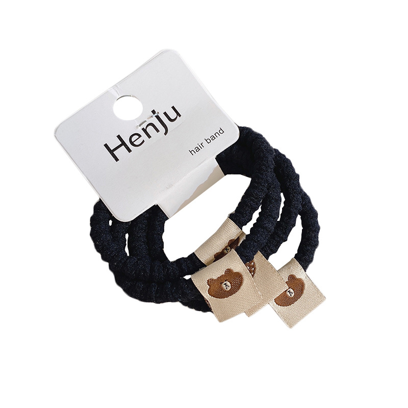 Bộ 4 dây cột tóc Hàn Quốc đơn giản dễ thương
