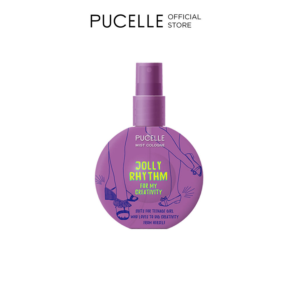 Nước Hoa PUCELLE MIST COLOGNE JOLLY RHYTHM FOR MY CREATIVITY 75ml