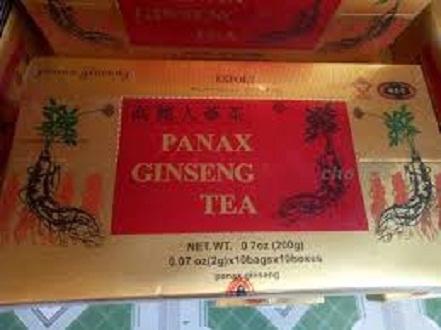 [Nhập RS0822 giảm 30k cho đơn 99k]Trà Sâm PANAX GINSENG TEA (100 gói - 3g)  h