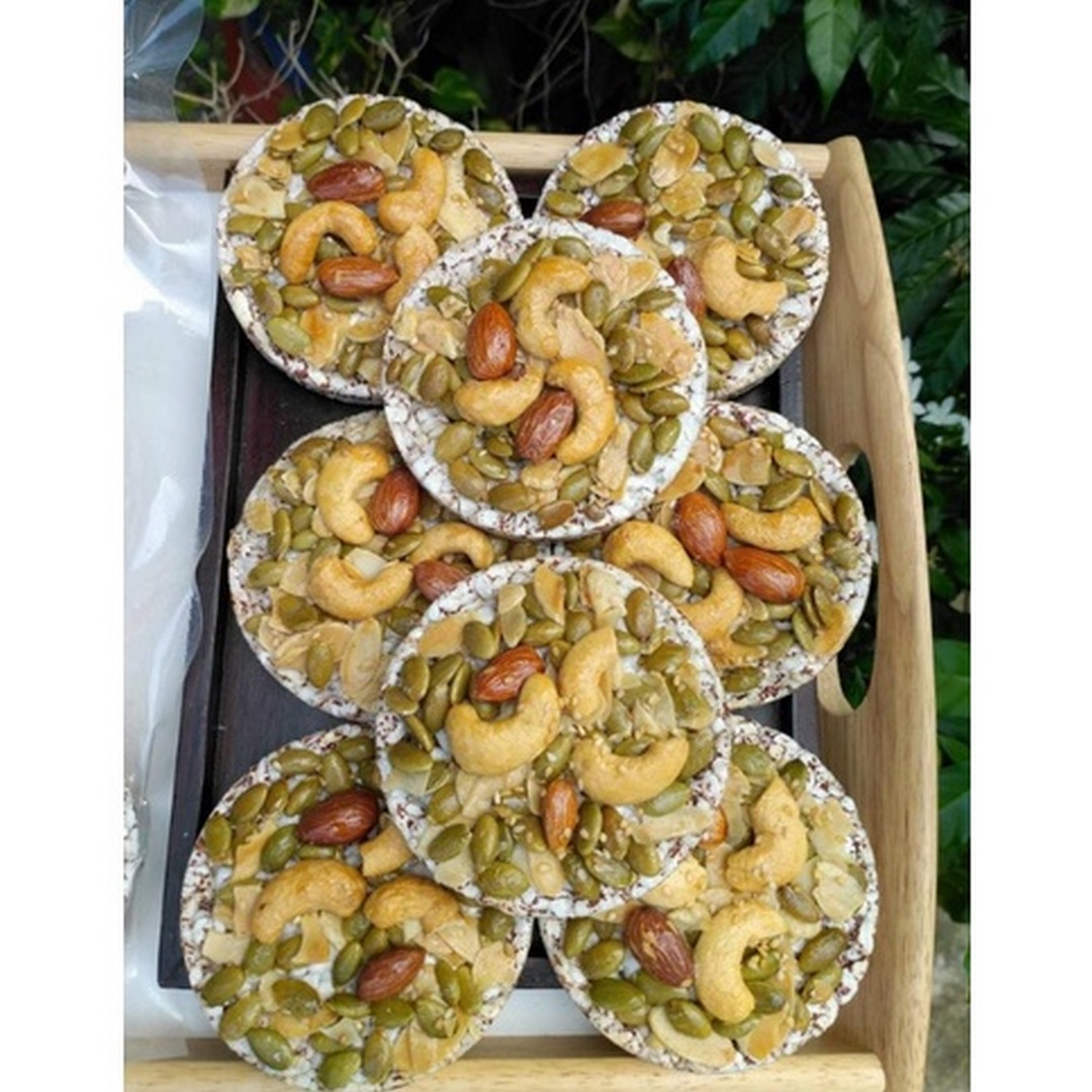 Bánh gạo nổ mix hạt dinh dưỡng - siêu ngon 250g
