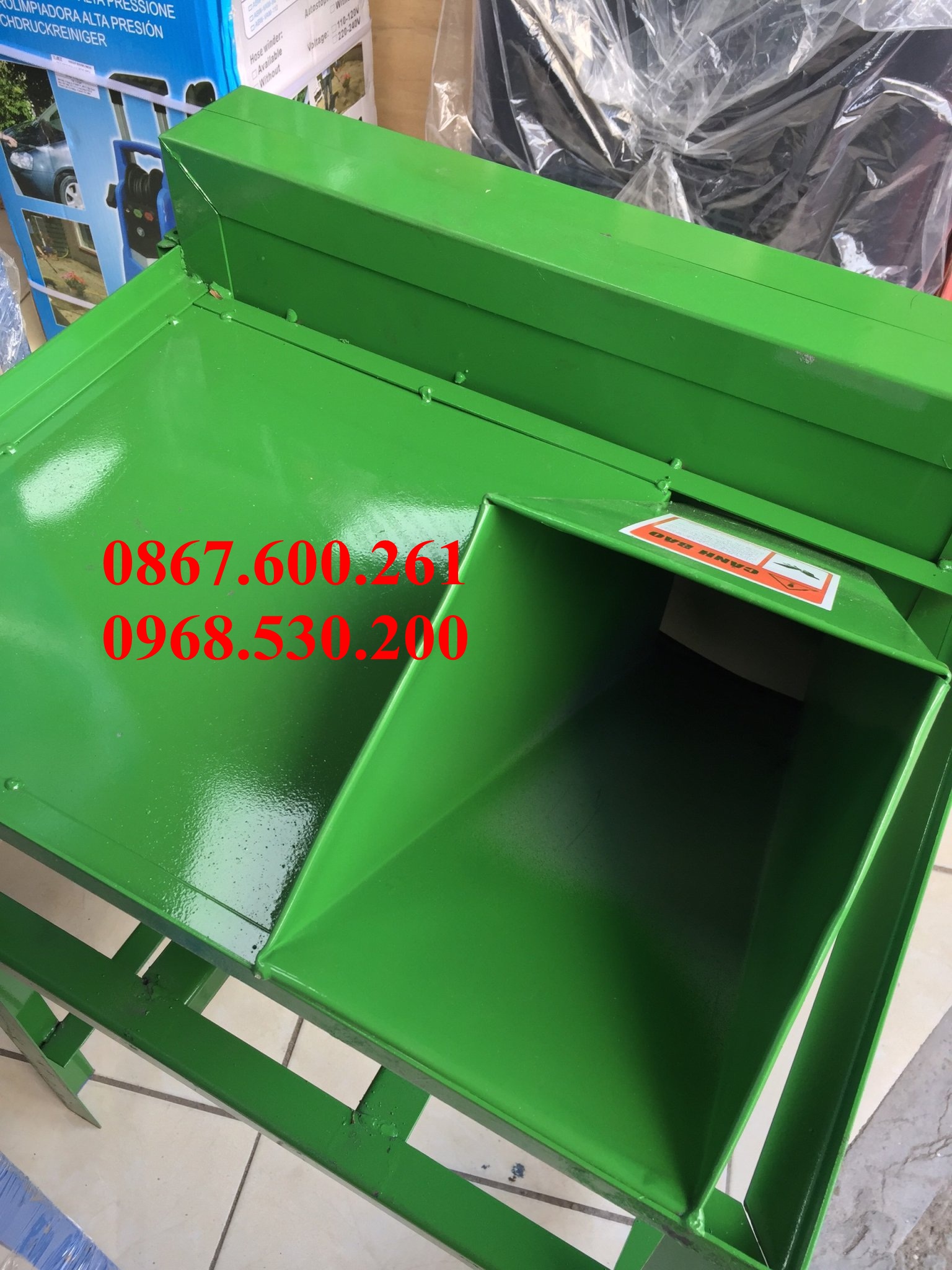Máy Băm Cỏ ,chuối , bèo  Vuông Động Cơ 2HP TK44
