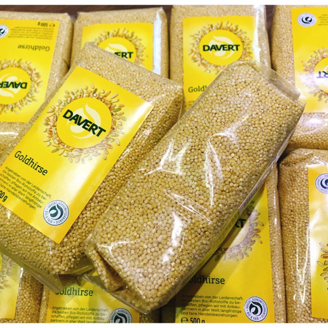 Hạt kê vàng hữu cơ Davert 500gr (organic)