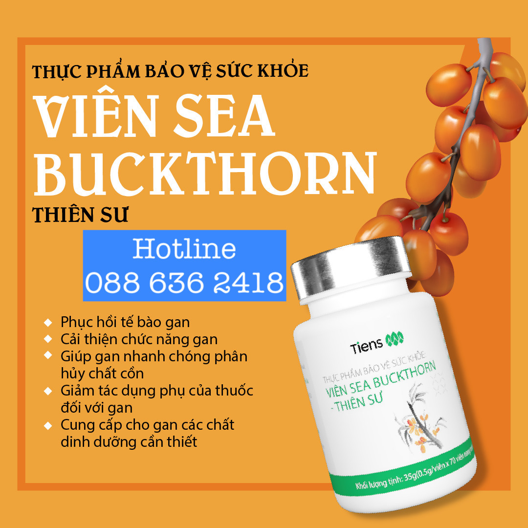 Viên hắc mai biển Thiên Sư