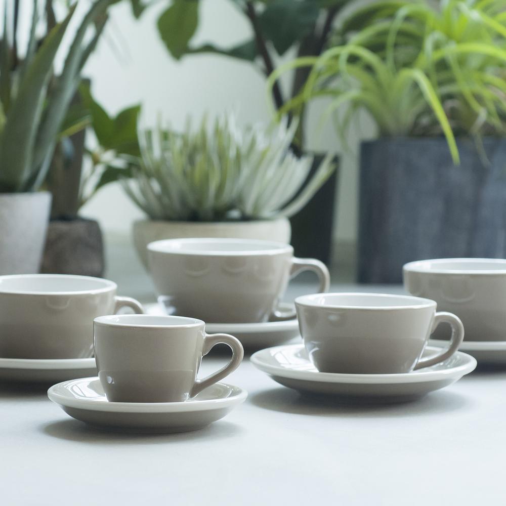 Ly Cà Phê Egg 200ml Espresso Cup & Saucer (Màu Cơ Bản) - Loveramics