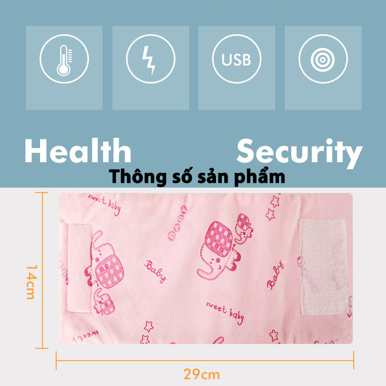Túi ủ bình sữa thông minh