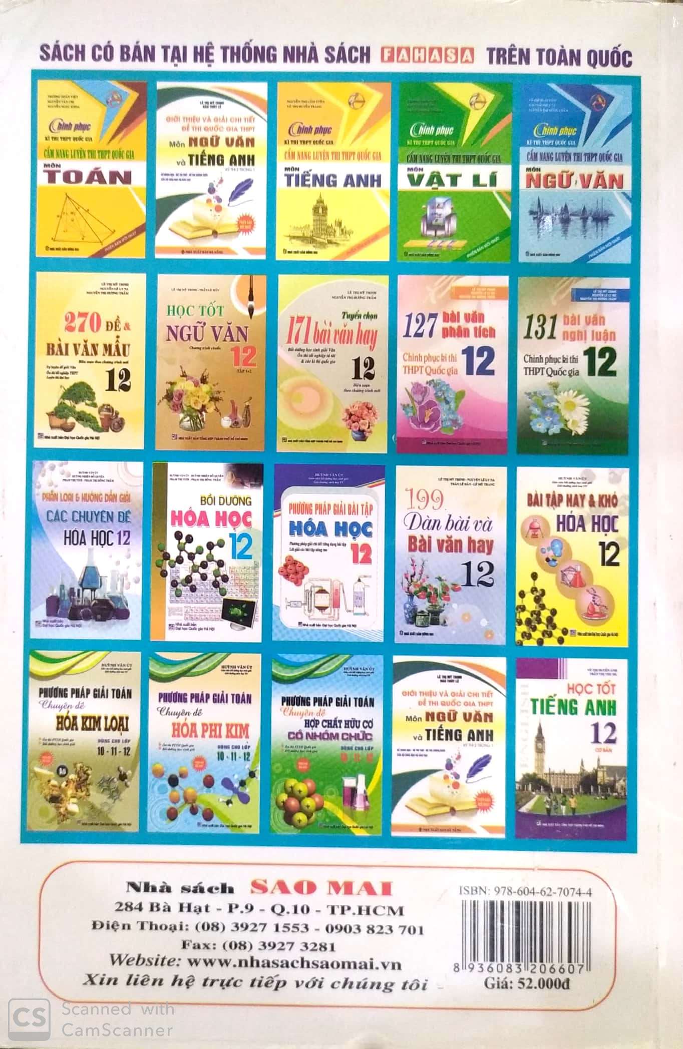 [HCM]Phương pháp giải Toán chuyên đề Hóa Phi Kim