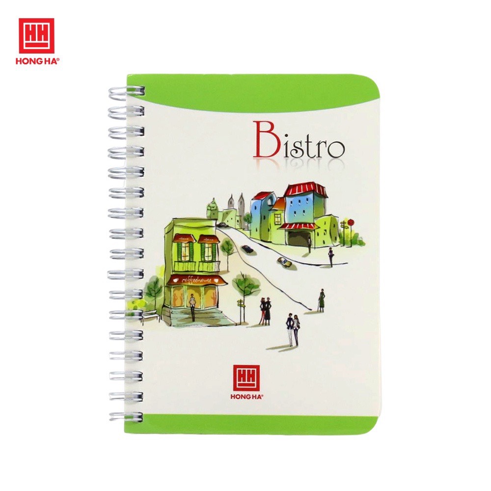 Sổ Lò Xo Dọc Bistro A6 200 Trang 2836 ( Hình Ngẫu Nhiên )