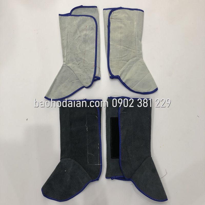 Ống chân da thợ hàn cách nhiệt