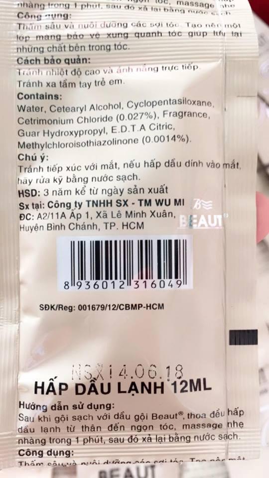 30 DÂY DẦU HẤP LẠNH BEAUTY TOP