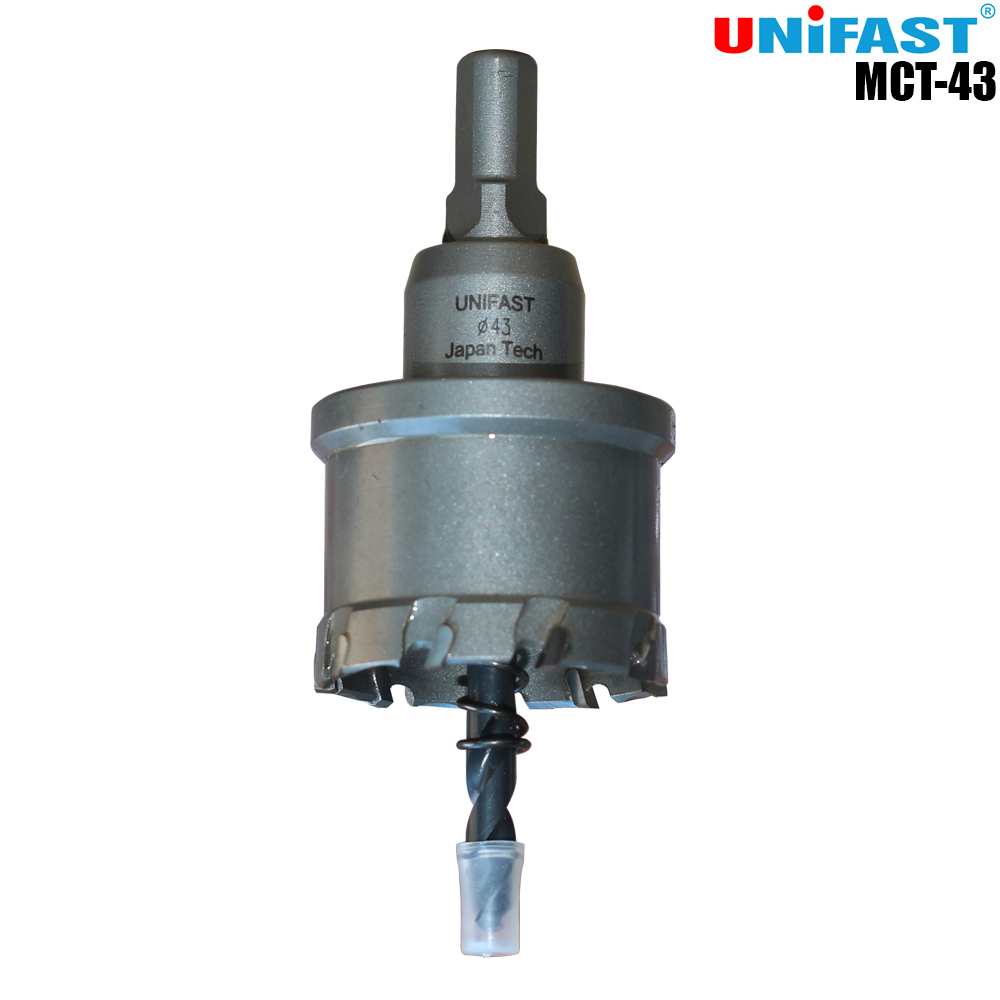 Unifast mct-43 43mm alloy hole saw