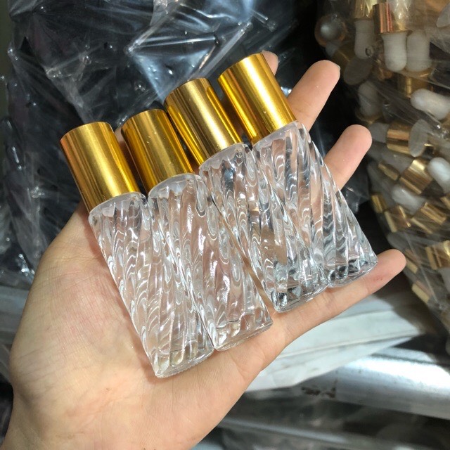 [HCM]Chai chiết nước hoa bi lăn xoắn