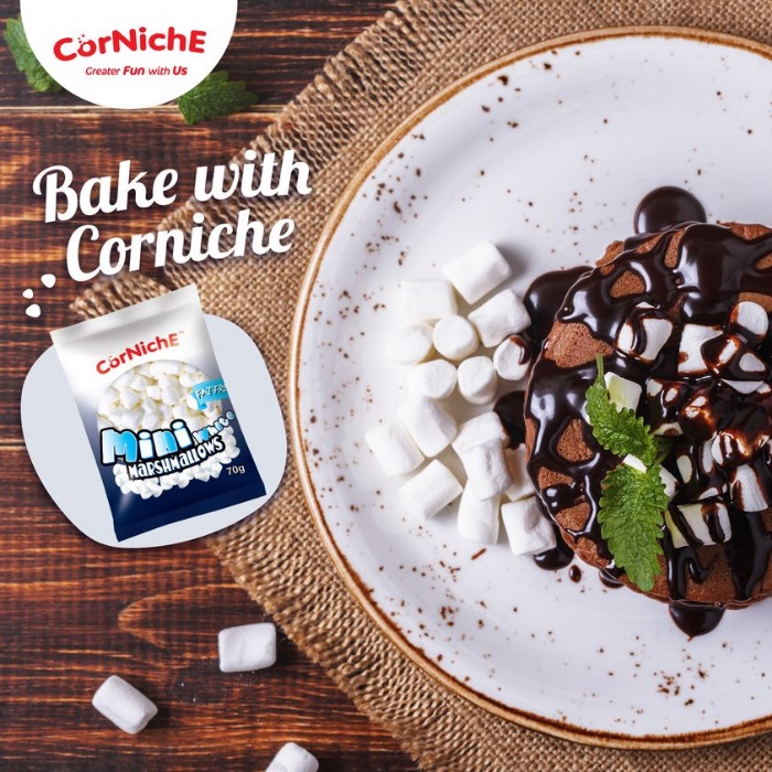 Kẹo Bông Gòn Marshmallows Corniche Fat Free Cho Bé