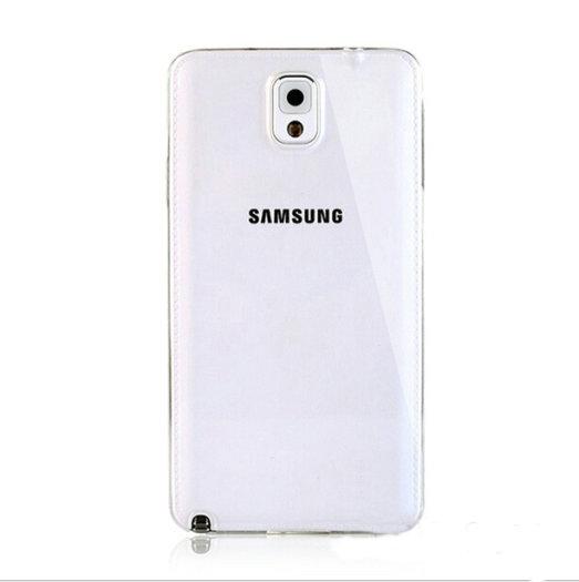 Ốp Silicon cho Samsung Galaxy Note 4 Trong suốt (Loại A+ chống ố vàng)