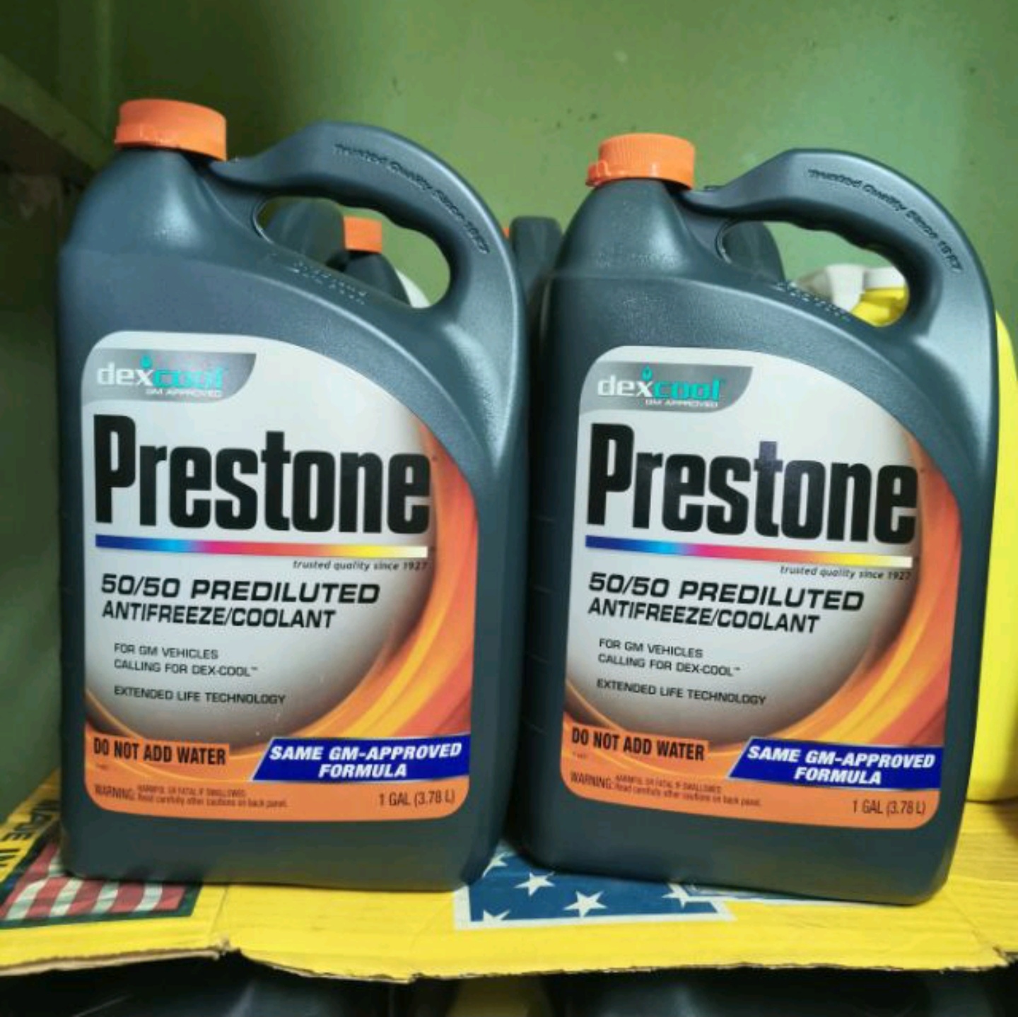 [Chính hãng] Nước Làm Mát Động Cơ Prestone DexCool Đỏ 4 Lít