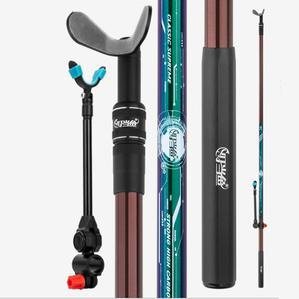 Gác cần carbon cao cấp 1m7 - siêu cứng - siêu nhẹ