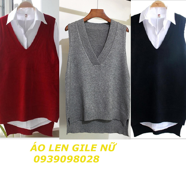 [HCM]Áo len gile Quảng Châu nữ A445