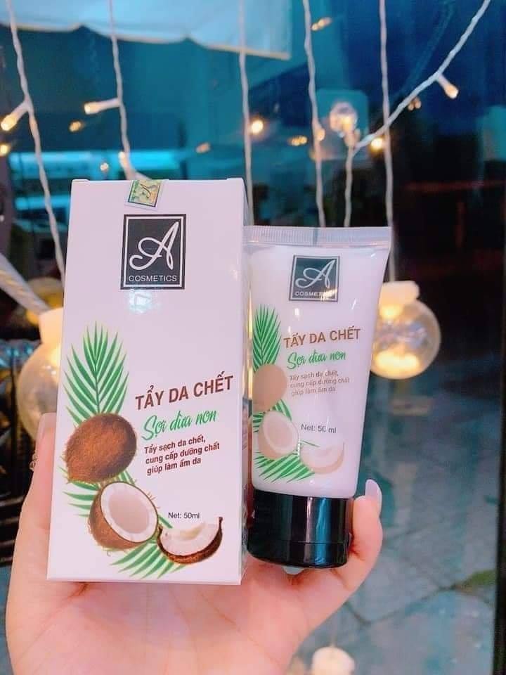 Tẩy Da Chết Sợi Dừa Non