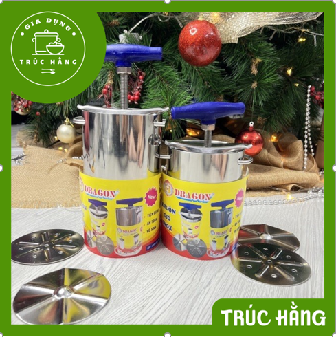 Khuôn làm giò thủ - chả lụa inox - cao cấp hàng loại 1