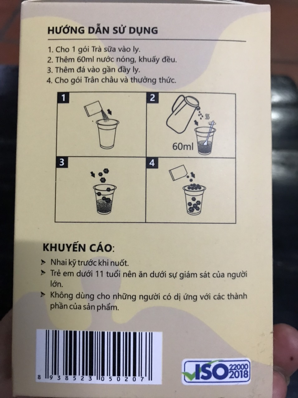 Trà Sữa Ô Long Nướng