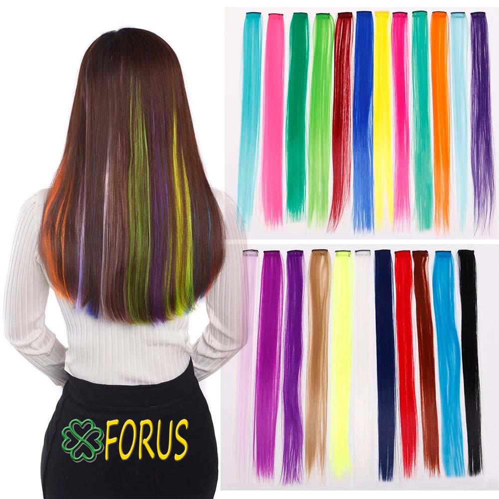 Tóc giả kẹp line [combo 25 màu] tóc giả nữ, tóc line đính kẹp