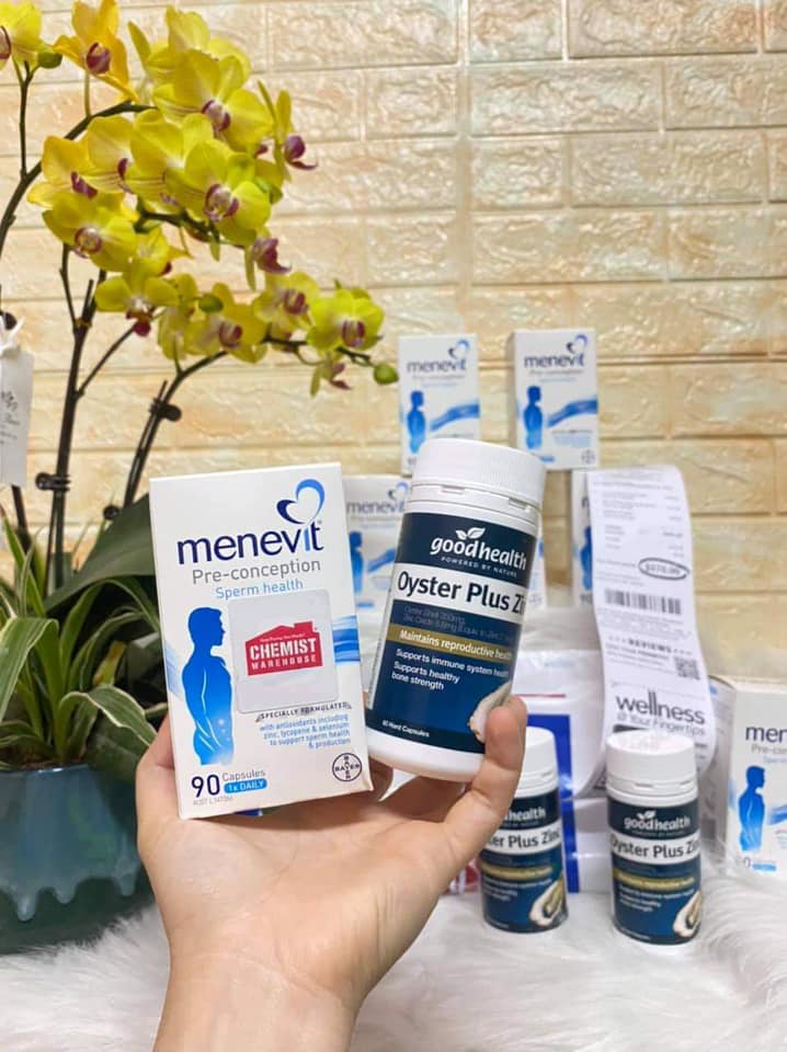 MENEVIT 90V và TINH CHẤT HÀU 60V (BỘ 2 SP)