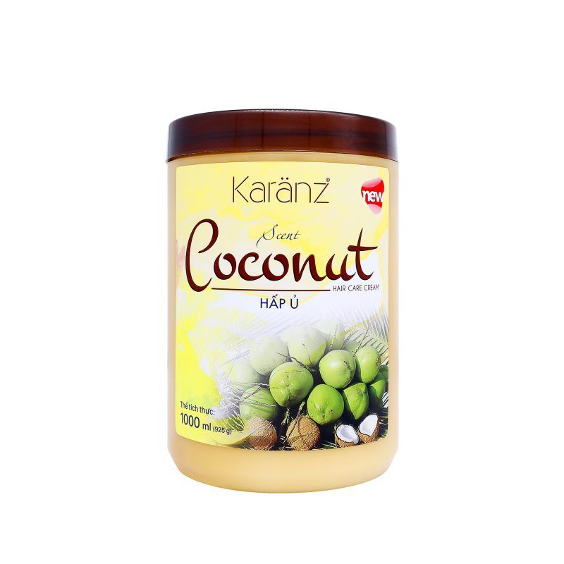 HẤP Ủ TÓC HƯƠNG DỪA.THƯƠNG HIỆU KAZAN. HỦ 1000ML