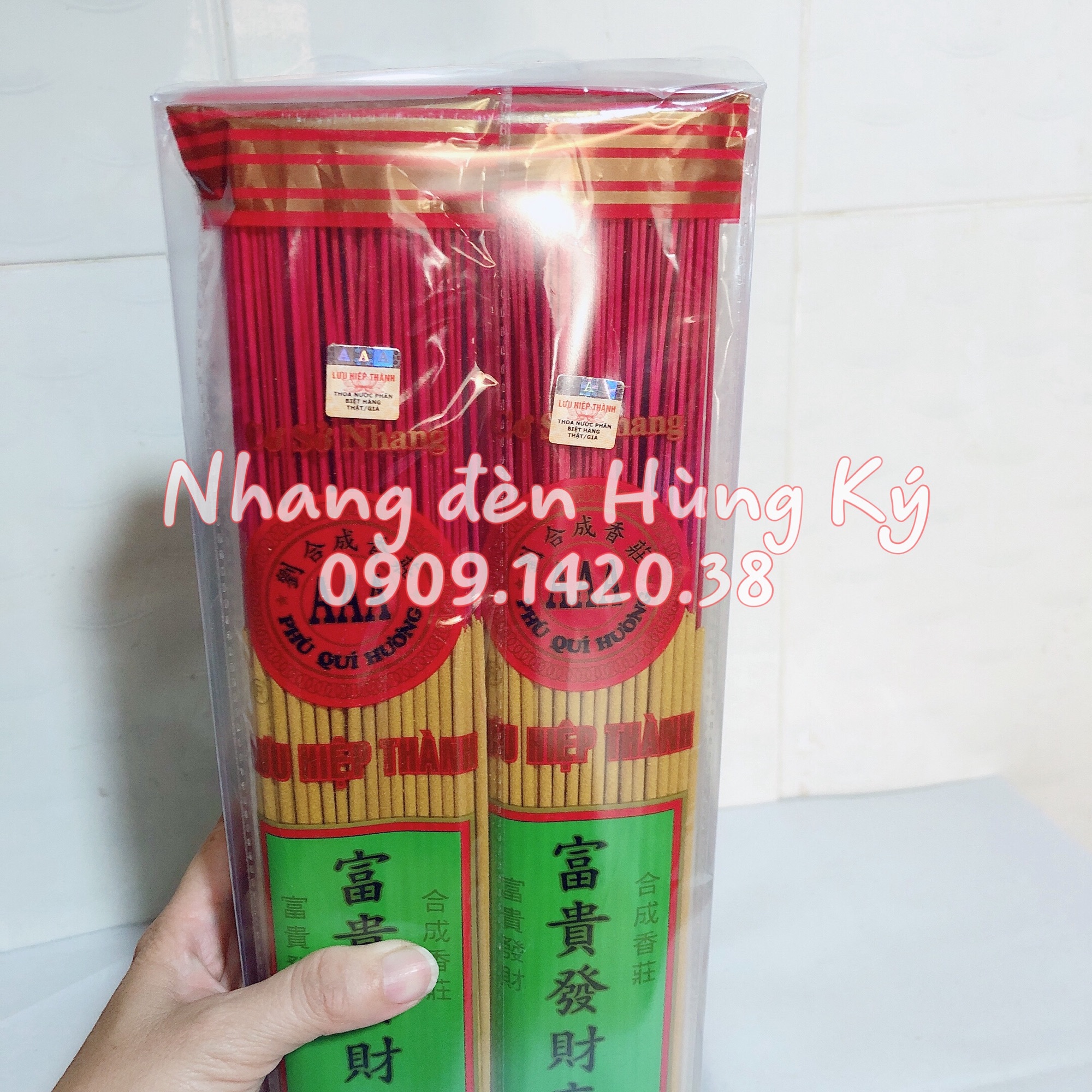 Nhang thẻ Phú Quý Hương AAA