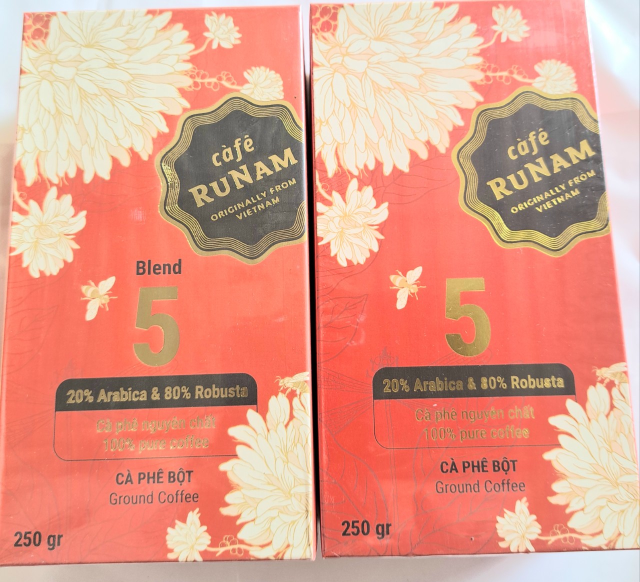 CÀ PHÊ RUNAM COFFEE SỐ 5 BỘT LOẠI 250GR