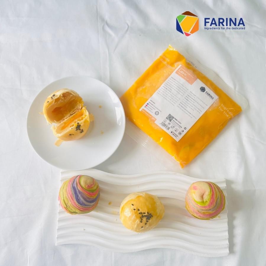 ( Hàng lạnh - Ship 2h HCM ) Nhân Lava Trứng Muối Chảy Farina 500g