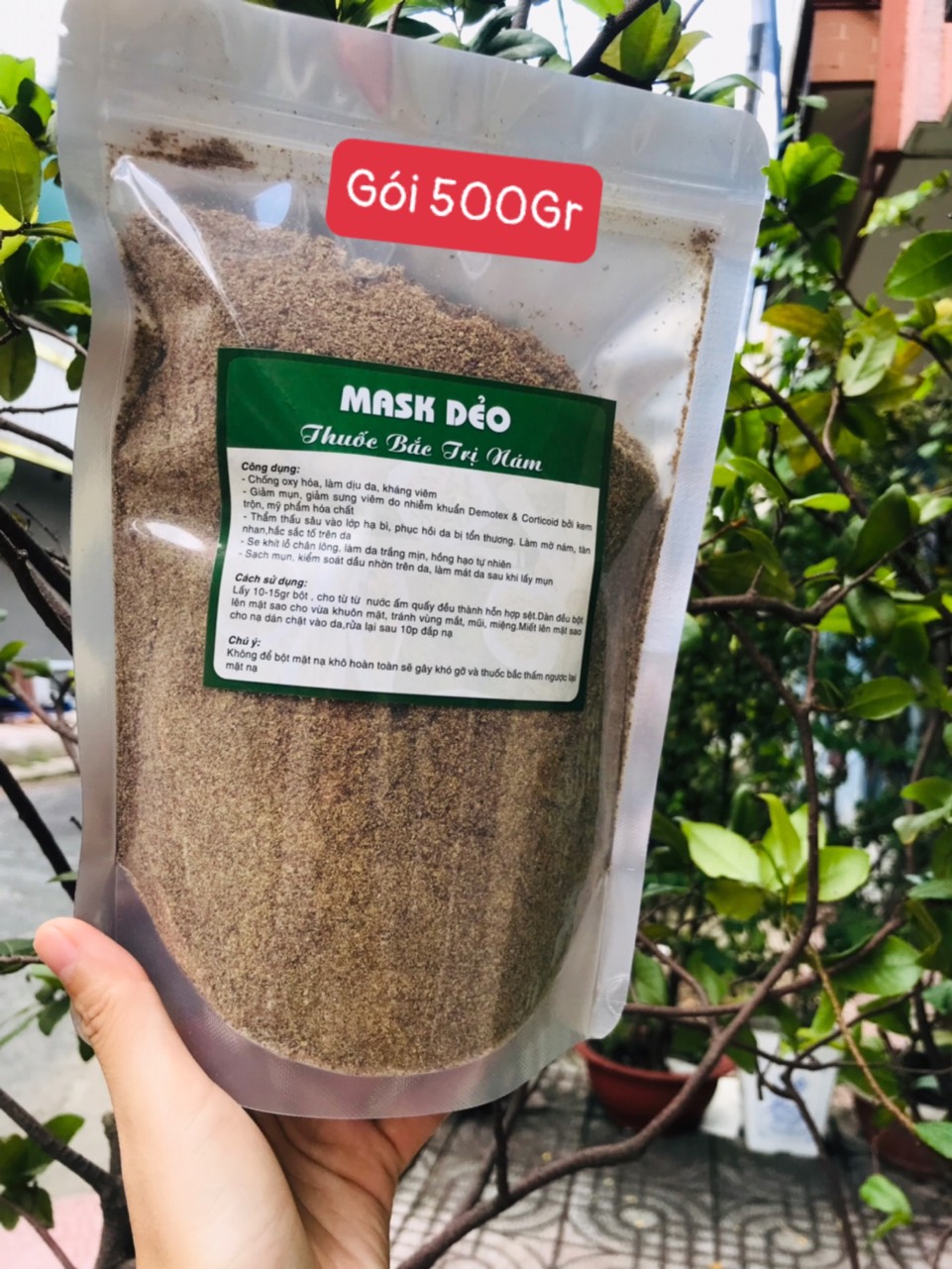 MASK DẺO THUỐC BẮC TRỊ NÁM SPA